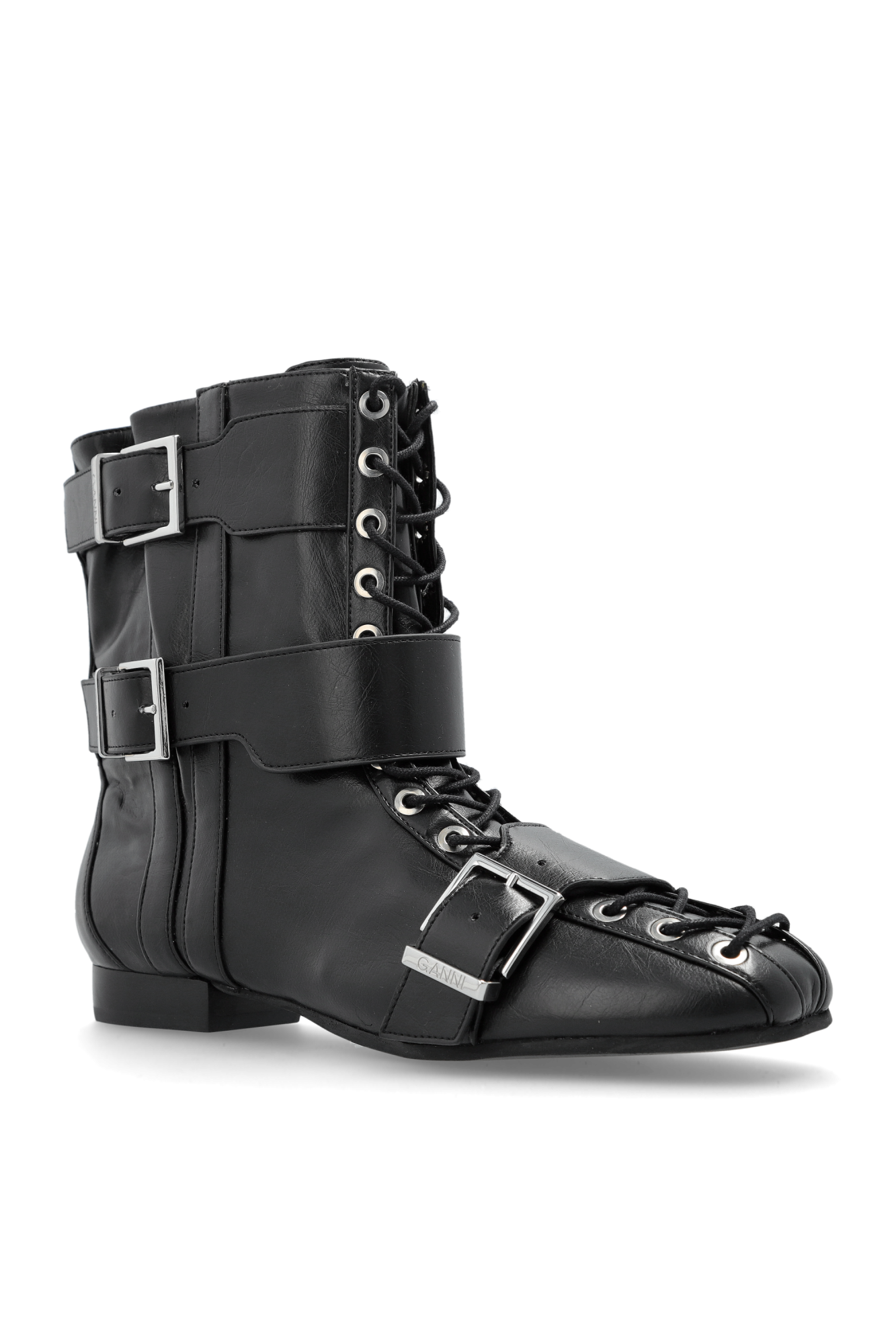 国内発送 | leather eco of made boots Ankle Ganni Women's Vitkac | Shoes その他